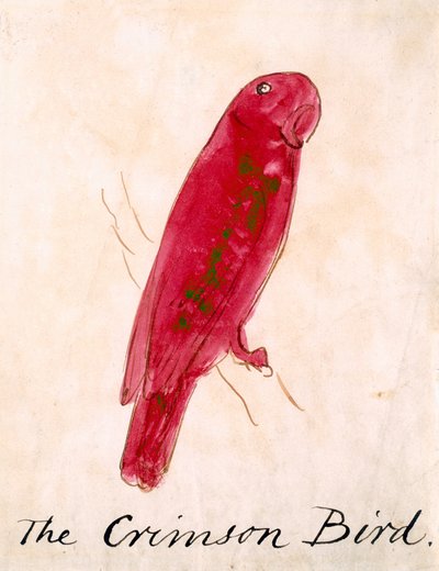 El pájaro carmesí, de 